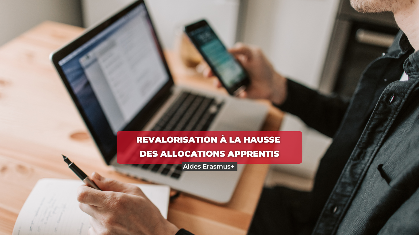 Aides Erasmus+ : barème en hausse pour les apprentis
