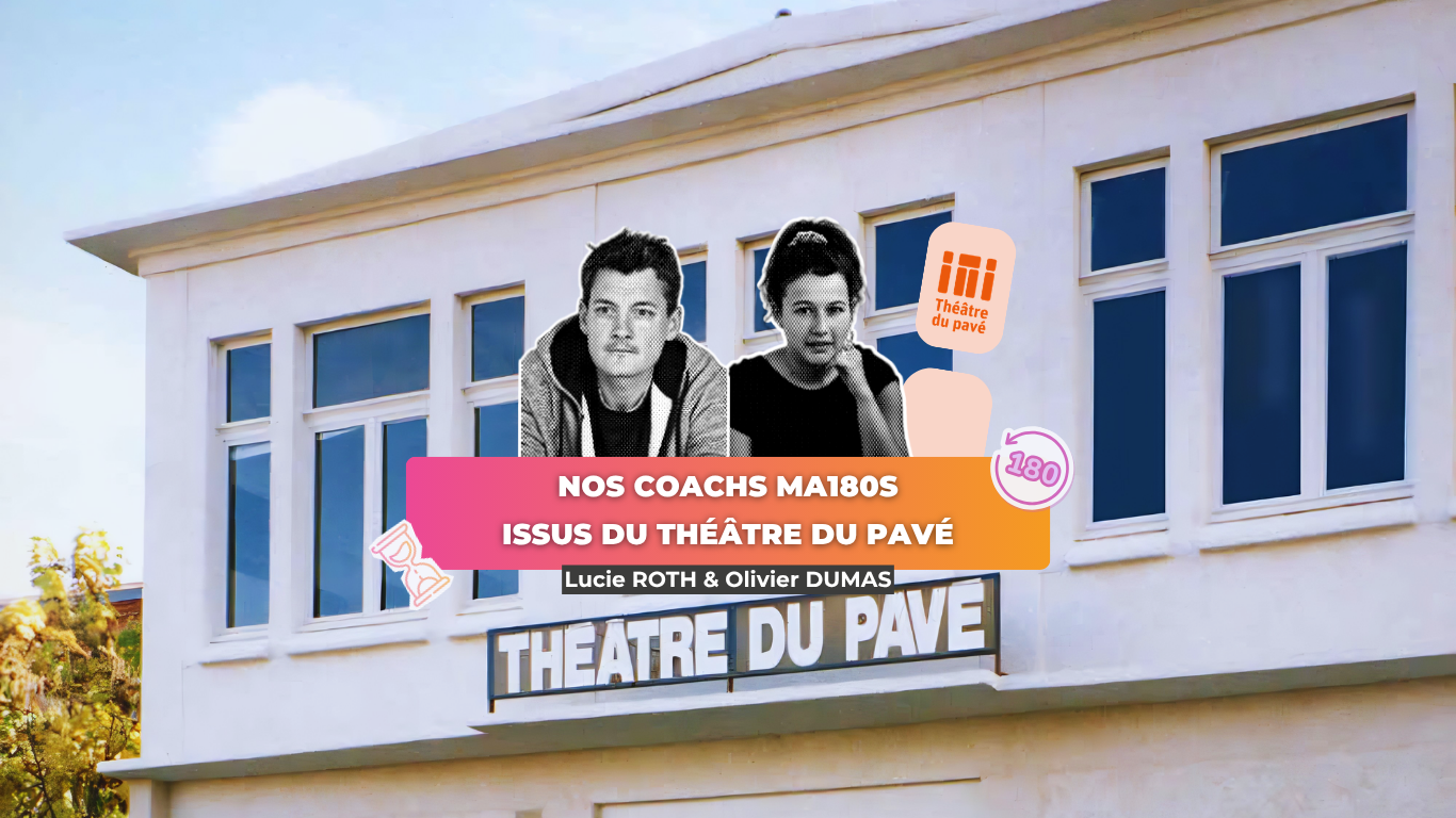 Nos coachs Lucie et Olivier du théâtre du pavé